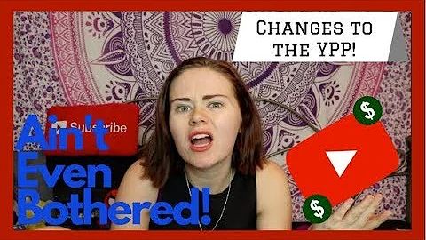 Ain't Even Bothered! | Changes to the YPP!