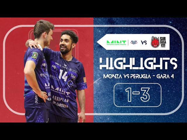 HIGHLIGHTS | Mint Vero Volley Monza - Sir Susa Vim Perugia (Finale - Gara 4)