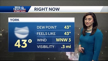 Dense fog advisory in effect until 10 a.m.