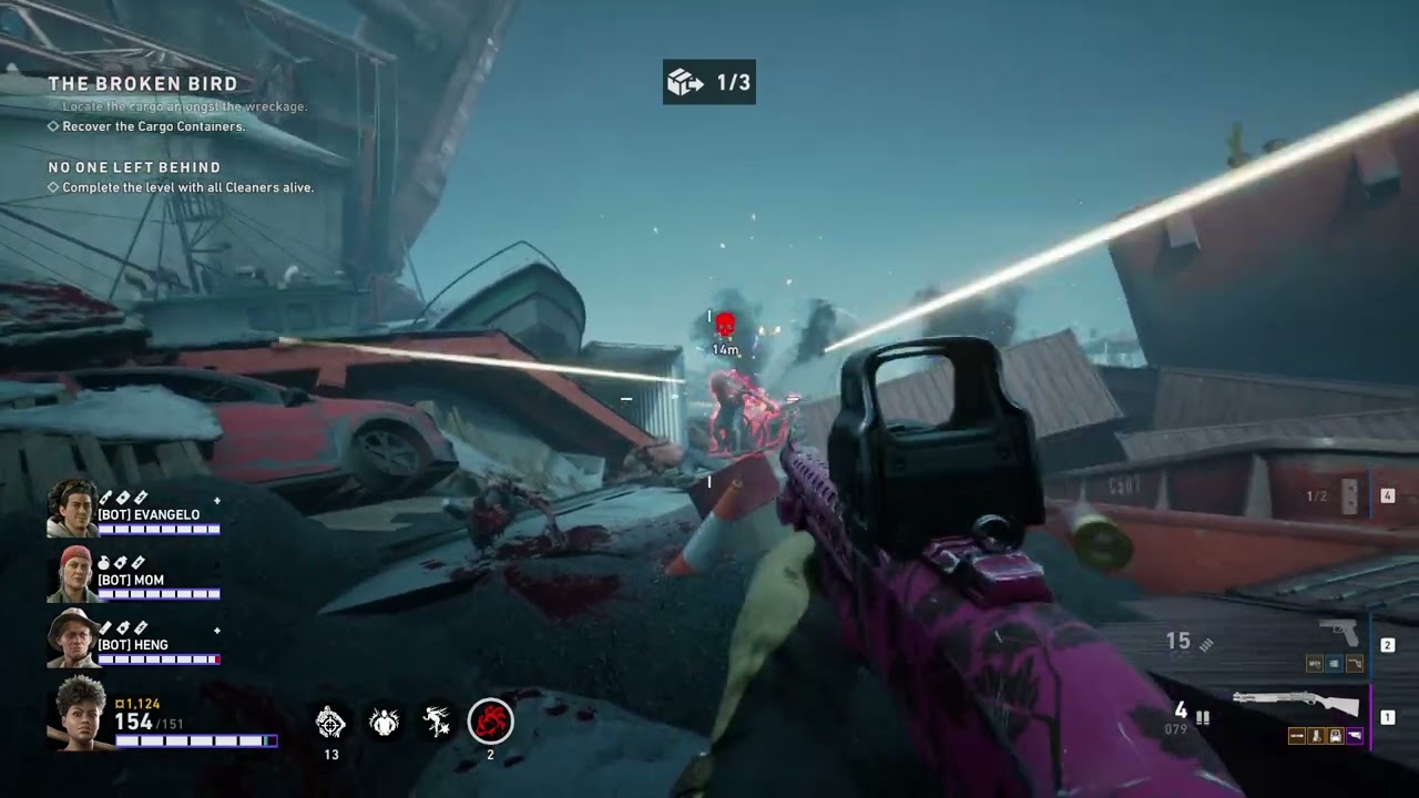 6-5 THE BROKEN BIRD  [No Hope] [Solo] - Back 4 Blood - Walkthrough - Gameplay