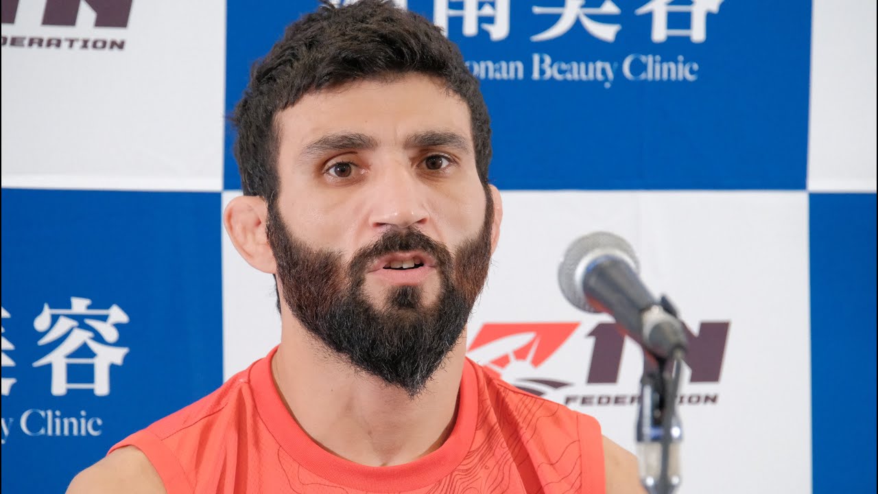 メイマン・マメドフ 試合前インタビュー 湘南美容クリニック presents RIZIN.39 YouTube
