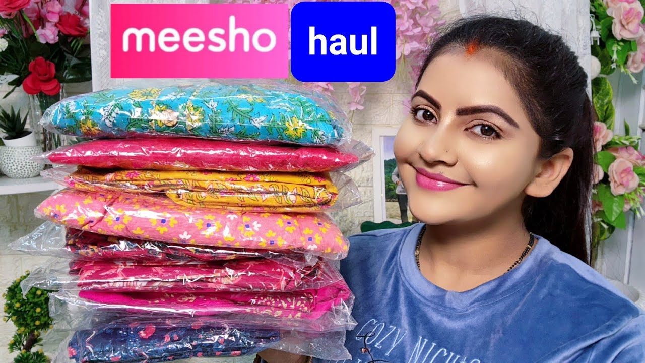 Meesho haul best maternity dress for pregnancy breast feeding gown