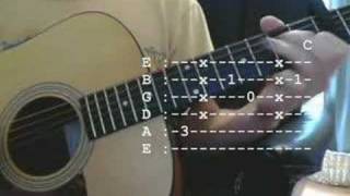 Video thumbnail of "Guitar Lesson - I Will Follow You Into the Dark by Death Cab"