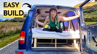 Converting a Land Rover into a Micro Camper (cheap & simple)