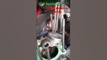 #shorts TVS Apache 160#short block piston fitting#song