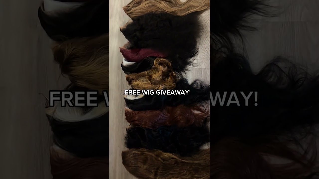 Win a free refurbished wig: follow & tag two friends to enter! 