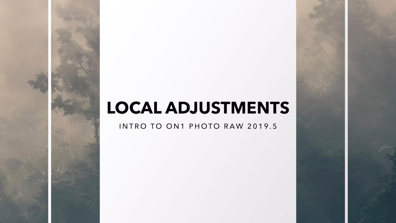 Using Local Adjustments in ON1 Photo RAW