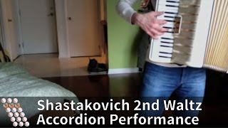 Shostakovich' Second Waltz - Accordion Cover chords