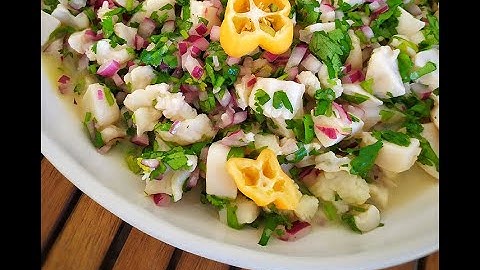 DELICIOSO CEVICHE DE CARACOL BLANCO  | COCINA YUCATECA
