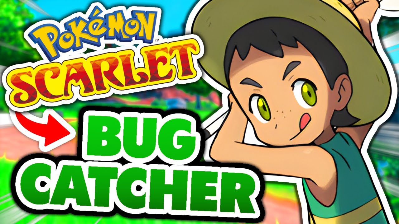 Beating Pokemon Scarlet as a BUG CATCHER!