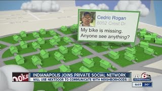 Indianapolis joins private social network Nextdoor