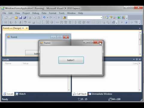 C# 20 - First Windows Forms Application