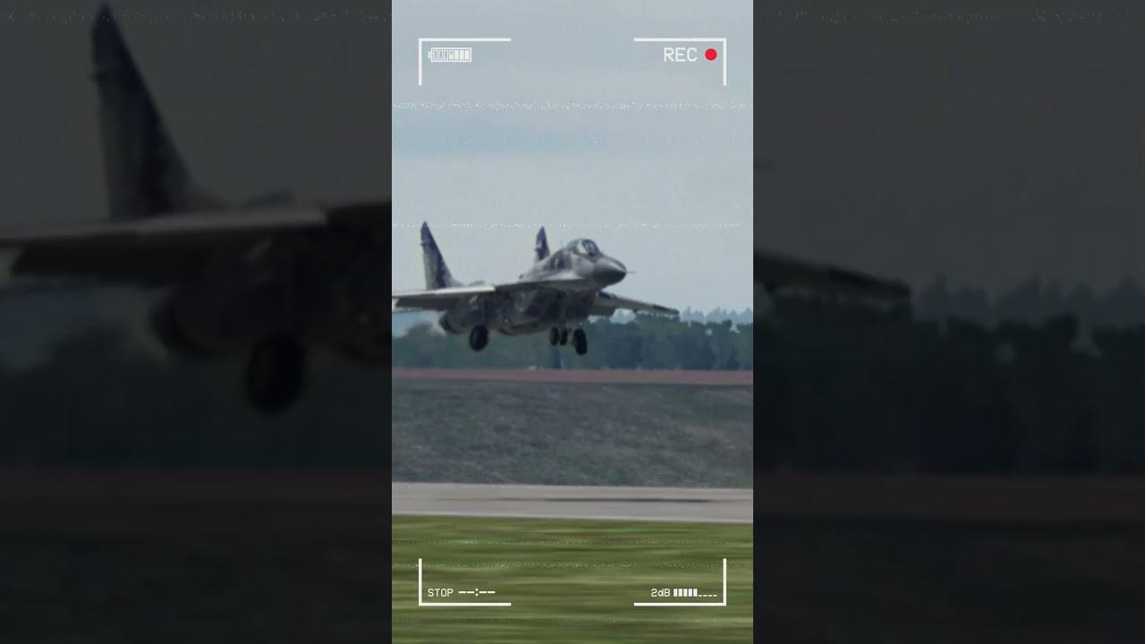 MiG-29 High Performance Take-off | Ukrainian AF 