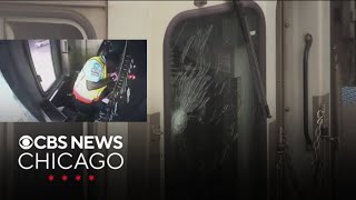 Surveillance Video Shows Moment Red Line Train Hit By Stray Bullet Near 95Th Street