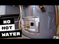 RHEEM GAS WATER HEATER RUNS OUT OF HOT WATER
