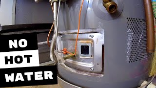 RHEEM GAS WATER HEATER RUNS OUT OF HOT WATER