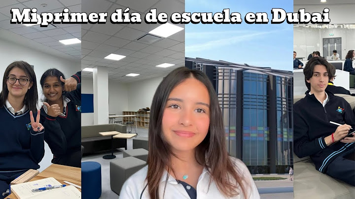 Vlog de mi primer día en mi escuela de Dubai❤️