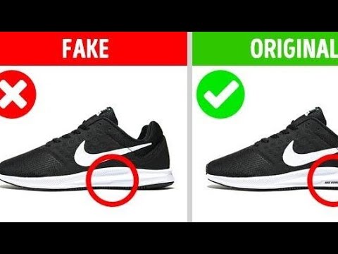 الفرق بين الحذاء الأصلى والتقليد ، Original shoes vs fake