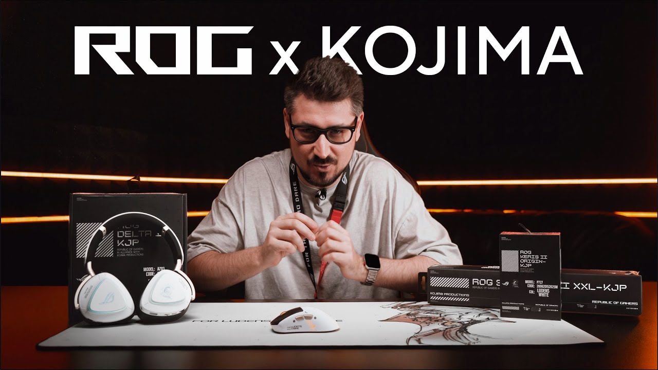 For Ludens Who Dare | Обзор периферии ROG × KOJIMA PRODUCTIONS