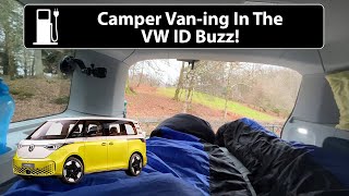 VW ID Buzz - Testing It As A Camper! Ish.
