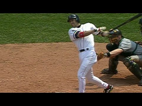 Nomar Garciaparra goes deep three times on 29th birthday