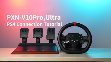 PXN V10 PRO, ULTRA Direct Drive Bundle & PS4 Connection Tutorial