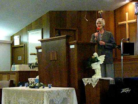 Carolyn & Judy singing in church - 1.24.2010