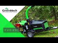 GreenMech EVO 205D 8 Inch Wood Chipper Product Walk Around HD