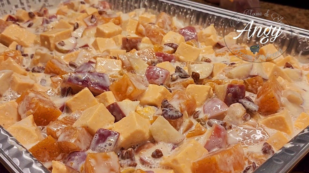 💥 Ensalsada de Gelatina de Calabaza 🎃 El Sabor De Otoño en Un Solo Postre | La Cocina de Angy