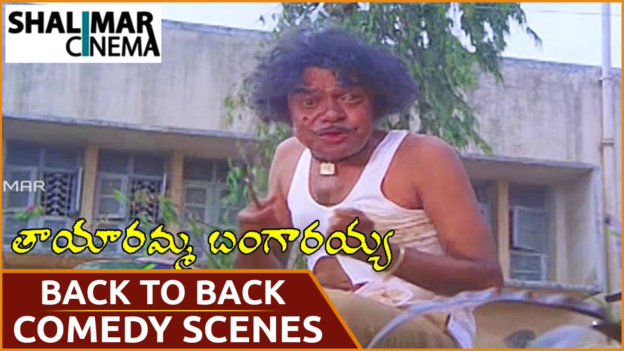 Tayaramma Bangarayya Movie || Raja babu Back To Back  Comedy Scenes   || Chandra Mohan, Madhavi