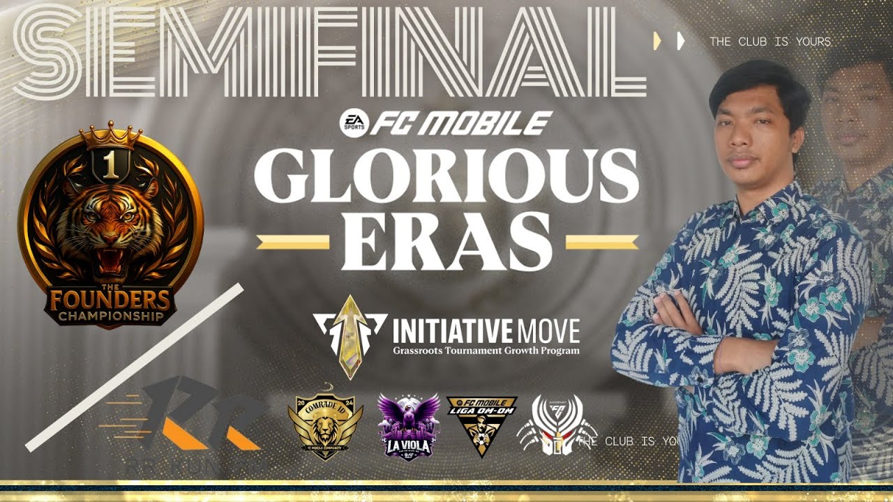 SEMIFINAL THE FOUNDERS CHAMPIONSHIP 5 VS 5 BY TANJAK BERTUAH - EA SPORT FC MOBILE