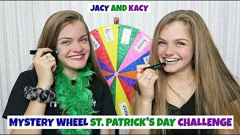 Mystery Wheel St. Patrick's Day Challenge ~ Jacy and Kacy