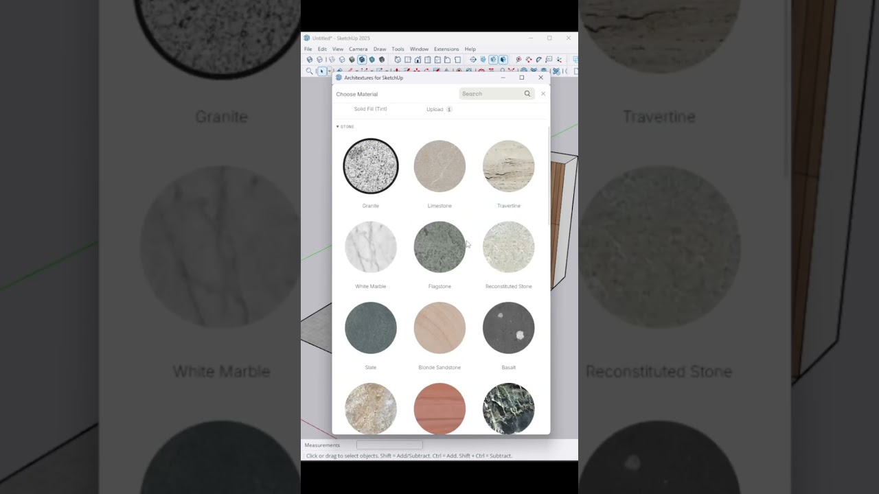 ARCHITEXTURES - A SketchUp Texture Library Extension