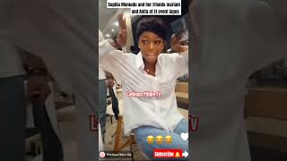 Sophia Momodu and her friends at E1 event lagos