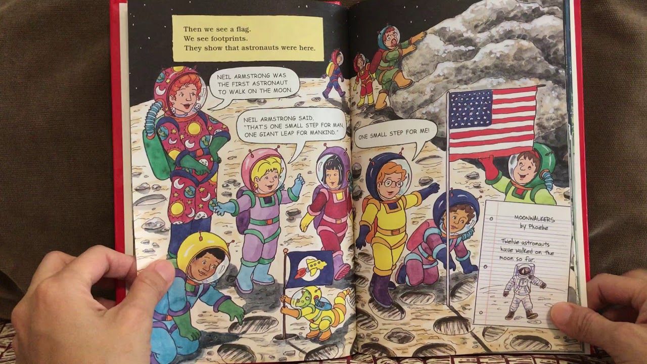 The Magic School Bus Takes A Moonwalk Youtube