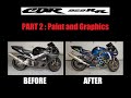 HONDA CBR929RR RESTORE PART 2 - Paint & Livery