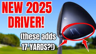 NEW 2025 driver with WEIRD technology that is guaranteed to add 17 yards?!