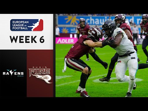 Munich Ravens @ Rhein Fire Highlights | Week 6 | Season 2023