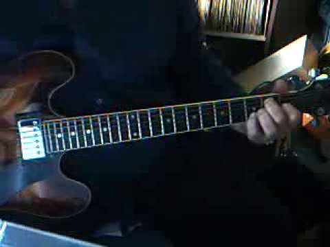 Sweet Lorraine_ Guitar Chords Fingerstyle_on my old 335 Copy_thro Marshall MG30DFX Clean_