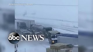 Massive storm brings snow to the Midwest l GMA