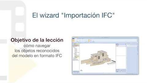 Tutorial de Edificius - El wizard "Importación IFC" - ACCA software
