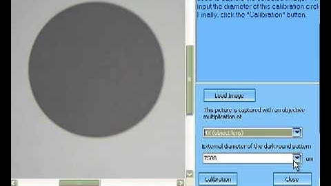 Motic Images Plus Calibration