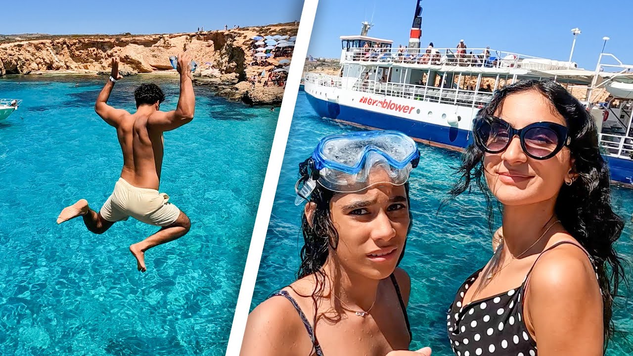 BLAUE LAGUNE MIT DEN NOURIS