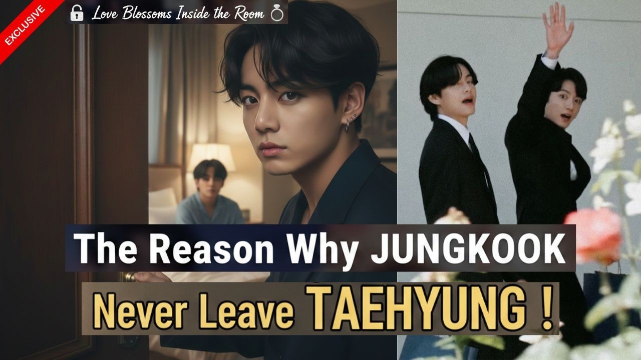 The Reason Why JUNGKOOK Never Leave TAEHYUNG ! 🔒 Love Blossoms Inside the Room 💍