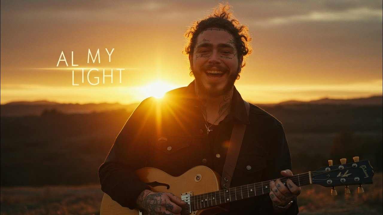 Post Malone – All My Light | Lyrics Video