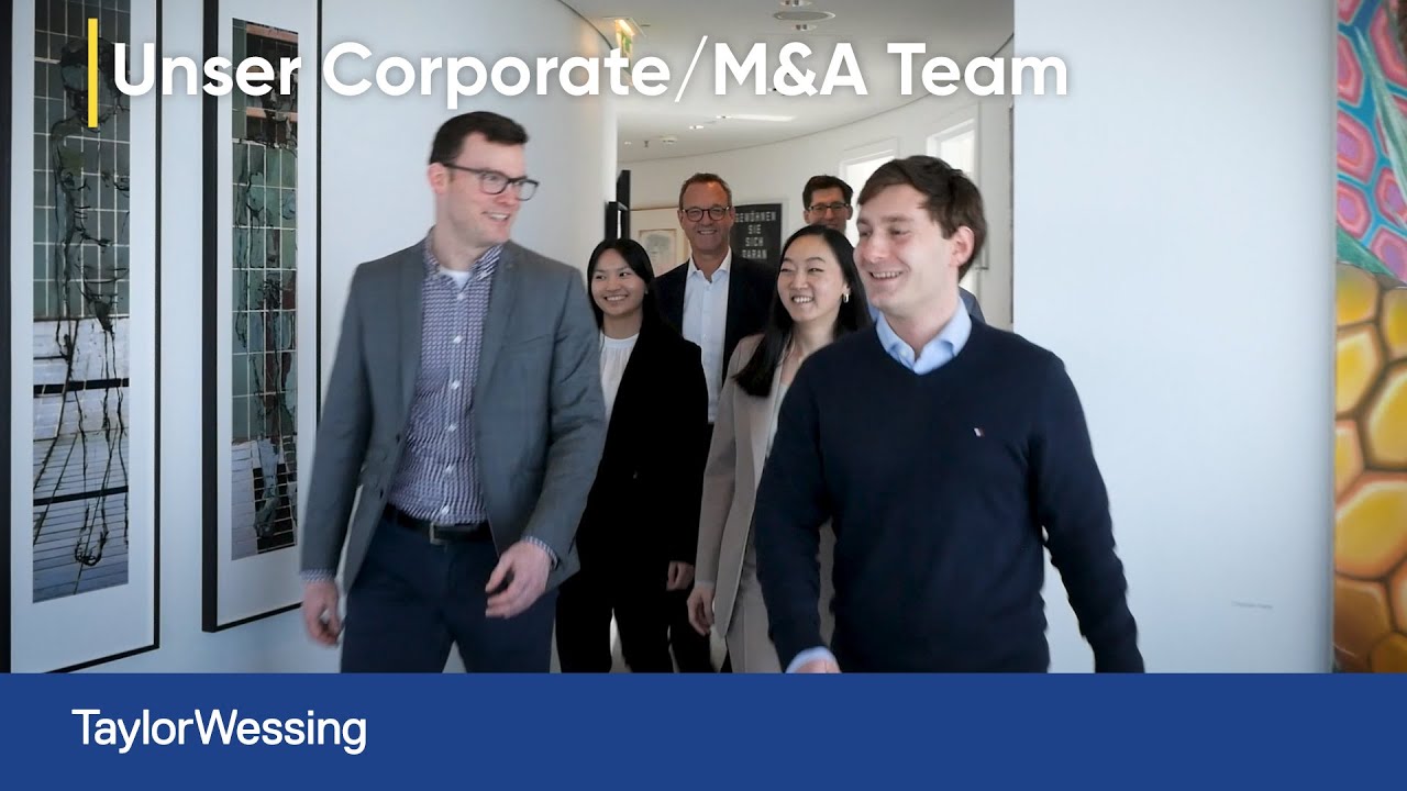 Alex Wessing Unser Corporate/M&A Team | Taylor Wessing - YouTube