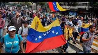 Venezuela🇻🇪 se levanta en protestas y EE  UU apoya al pueblo