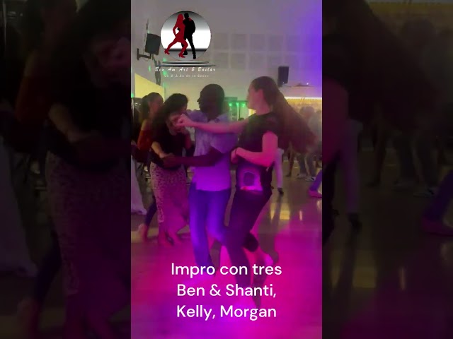Watch Salsa con tres avec Ben, Shanti, Kelly et Morgan lors de la soirée SBK du 30/09/23 à Rocking'hop on YouTube.