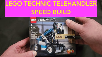 Lego Speed Build of the Technic Set #42133. Telehandler.