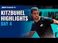 Djere stops Schwartzman; Huesler & Hanfmann Reach Semis | Kitzbuhel 2020 Highlights Day 4